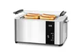 Produktbild: Lebenlang Toaster Premium Multifunktionstoaster aus Edelstahl, 4-Scheiben, 1400,00 W, mit Touchscreen-Display, 7 Bräunungsstufen und 4 Funktionen