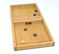 Produktbild: Flitzpuck Geschicklichkeitsspiel Tischspiel Holz 73 x 33 cm