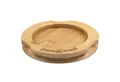 Produktbild: Feuerhand Platzteller Laternenuntersetzer Holz Bambus, Zubehör für Feuerhand Laternen 276, Ø innerer Ring 13,4 cm, Original Feuerhand