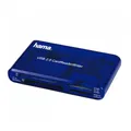 Produktbild: Hama 55348 CardReaderWriter 35in1, USB 2.0 Blau Digital Solutions