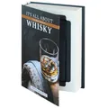 Produktbild: HMF 80701 Buchsafe, getarnte Geldkassette mit echten Papierseiten, Whisky, 18,7 x 13 x 4,2 cm