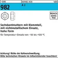 Produktbild: Sechskantmutter DIN 982 Klemmteil M5 A 2 1000 Stück