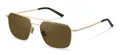 Produktbild: Porsche Design P8970 GOLD/BROWN 59/17/145 Unisex Sonnenbrillen