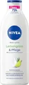 Produktbild: NIVEA Body Lotion Lemongrass & Pflege, Körpercreme mit Tiefenpflege Serum für 72h Feuchtigkeit, Körperlotion mit Sesamöl und erfrischendem Duft (400 ml)