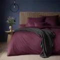 Produktbild: Estella Mako Interlock Jersey Bettwäsche Uni Takoma 135x200 cm + 80x80 cm | mauve - lila
