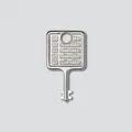 Produktbild: Siedle&Söhne Schlüssel f. Montagerahmen MR 511/512513/514524 210007019-00