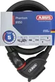 Produktbild: ABUS Kabelschloss PHANTOM 8950/180 KF - Fahrradschloss-Set mit Halterung KF für den Sattelklemmbolzen des Fahrrads - 12/15 mm - ABUS Sicherheitslevel 5 - Schwarz