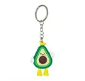 Produktbild: soma Schlüsselanhänger Schlüsselanhänger Mini Avocado Anhänger 4 cm 3D Geschenk Cartoon, Schlüsselanhänger Haustierschlüsselanhänger Geschenk Hund Frau Herren