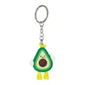 Produktbild: Avocado Anhänger 3D Cartoon Silikon 4cm Kuscheltier Plüschtier Stofftier Kinder