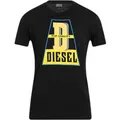 Produktbild: Hochwertiges schwarzes T-Shirt mit Logo von Diesel