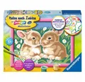 Produktbild: Ravensburger Malen nach Zahlen Niedliche Häschen