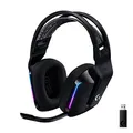 Produktbild: Logitech G733 LIGHTSPEED kabelloses Gaming-Headset mit Kopfbügel, LIGHTSYNC RGB, Blue VO!CE Mikrofontechnologie, PRO G Lautsprechern, Ultraleicht, 29-Stunden Akkulaufzeit, 20m Reichweite - Schwarz