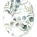 Produktbild: Sanilo WC, Weiß, Holzwerkstoff, Oval, 38x6x47 cm, Badezimmer, WC Ausstattung, WC Sitze