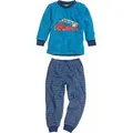 Produktbild: Playshoes Schlafanzug Schlafanzug Frottee Feuerwehr blau 92 - ca. 2 Jahre