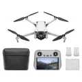 Produktbild: DJI Mini 3 Fly More Combo (DJI RC) – Ultraleichte, Faltbare Mini Drohne mit Kamera 4K HDR, Bis zu 114 Min Flugzeit (3 Akkus), Vertikalaufnahmen, 3-Achsen-Gimbal, 10 km HD-Übertragung, C0