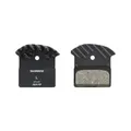 Produktbild: Shimano J05A-RF disc pads and spring, alloy back with cooling fins, resin