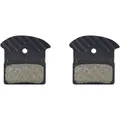Produktbild: Bremsbelag Scheibe J05ARF, Resin, mit Kühlrippen Shimano, Einzelverpackung