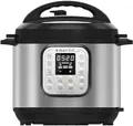 Produktbild: Instant Pot Duo 30 Elektro-Multikocher 3L - Schnellkochtopf, Schongarer, Reiskocher, Sautierpfanne, Joghurtbereiter, Dampfgarer und Speisewärmer, aus Edelstahl, Silver