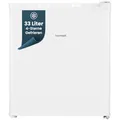 Produktbild: homeX Mini Gefrierschrank, Gefriertruhe klein - 33L Nutzinhalt, 4-Sterne Gefrierbox, freistehend, kompakte Tiefkühltruhe, Mini Freezer mit Temperaturregelung, kleiner Tiefkühlschrank, leise, weiß