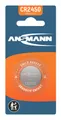 Produktbild: ANSMANN AG Lithium Knopfzelle CR2450 mit 3V (1 Stück), zuverlässig & langlebig Knopfzelle