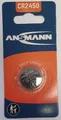 Produktbild: 5x Ansmann Lithium CR2450 3V Knopfzelle im Blister