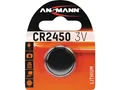 Produktbild: 10er PACK(Pack) ANSMANN 5020112 Knopfzelle  3 V 620 mAh CR2450 24,5 x 5 mm