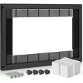 Produktbild: Einbau-mikrowellenrahmen (600mm X 400mm) Schwarz Micel 94507