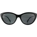 Produktbild: Polaroid Cat Eye Womens Schwarz Grau Polarisierte Sonnenbrille