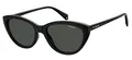 Produktbild: Polaroid Damen Pld 4080/S Sonnenbrille, 807/M9 Black, 55 EU