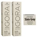 Produktbild: Schwarzkopf Igora Royal Absolutes Silver White 2 x 60 ml Slate Gray - Schiefer G