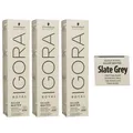 Produktbild: Schwarzkopf Igora Royal Absolutes Silver White 3 x 60 ml Slate Gray - Schiefer G