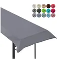 Produktbild: heimtexland ® Tischdecke Bierzeltgarnitur Biertischdecke Garten Tischdeko Party Event Dekoration Typ861 Grau 90x240 cm