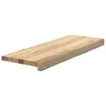 Produktbild: vidaXL Treppenstufen 12 STK. Unbehandelt 70x30x2 cm Massivholz Eiche, Treppenstufe für Holztreppen, Fensterbank, Eiche