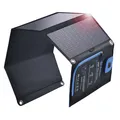 Produktbild: 28W Tragbares SolarLadegerät mit Digital Amperemeter 2 Ports
