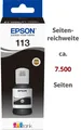 Produktbild: Original Epson 113 Tinte Tintenflasche Ink ECOTANK 5150 5170 5800 5850 16600 OVP
