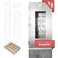 Produktbild: Räucherofen XL 110 cm hoch Stahl mit Kaltrauchgenerator und Zubehör
