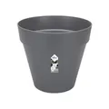 Produktbild: elho Loft Urban Rund 60 - Blumentopf für Außen - Ø 58.0 x H 54.0 cm - Schwarz/Anthrazit
