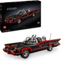 Produktbild: LEGO DC Batman: Batmobil aus der 60er-Jahre-Fernsehserie, Auto zum Sammeln, Bauset mit Action- und Minifiguren, Superhelden Sammelfiguren, Fahrzeug... - Bronze