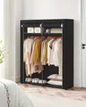 Produktbild: SONGMICS Kleiderschrank mit 2 Kleiderstangen faltbar