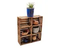 Produktbild: Teramico Holzkiste Vintage Deko Holzkisten 40cm 6er Set, Aufbewahrungsbox