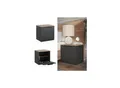 Produktbild: Vicco Nachttisch Betti, 50 x 50 cm, Anthrazit Sonoma mit 1 Klappe, Schlafzimmer