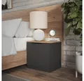 Produktbild: Vicco Nachtschrank Betti, Anthrazit/Eiche, 50 x 50 cm (1-St)