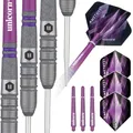 Produktbild: Unicorn Amethyst 3 Dartpfeile Set, violett, 24 g