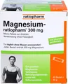 Produktbild: Magnesium-ratiopharm 300 mg Beutel, 40 St. Beutel