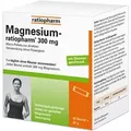 Produktbild: MAGNESIUM-RATIOPHARM 300 mg Micro-Pellets m.Gran. 40 St