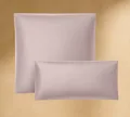 Produktbild: Seralino Seitenschläferkissen Bezug 40 x 145 Rosa (2er Set) 100% Bio Baumwolle, weich/atmungsaktiv, Bezug für Seitenschläferkissen mit Reißverschluss, Satin Kissenbezug 40x145, Oeko-Tex Zertifiziert