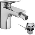 Produktbild: hansgrohe Vivenis Bidetarmatur 75200000 mit Zugstangen-Ablaufgarnitur, chrom