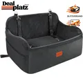 Produktbild: Hundeautositz Memory Foam Cushion für 2 Kleine Hunde Schwarz Groß
