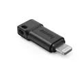 Produktbild: Stecker Lightning auf USB C Buchse 201734 (Schwarz)