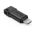 Produktbild: USB-C-Adapter auf Apple Lightning-Stecker, MFI, Schwarz
